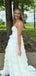 Unique Sweetheart Spaghetti Strap A-line Long Prom Dress Ideas, Evening Party Dresses,WGP1180