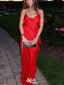 Casual Spaghetii Strap Mermaid Long Prom Dress Ideas, Evening Party Dresses,WGP1843