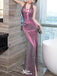 Sexy Purple V-Neck Mermaid Long Prom Dress Ideas, Evening Party Dresses,WGP1879