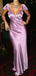 Elegant V-neck Mermaid Long Prom Dress Ideas, Evening Party Dresses,WGP1845