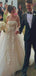 Sexy White Sweetheart Sleeveless A-Line Lace Long Wedding Dresses With Trailing,WDH160