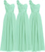 One Shoulder Lace up Back Side Slit A-line Long Party Dress Prom Dresses,Evening Dress Online, WGP906
