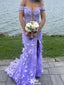 Gorgeous Sweetheart Off-shoulder Lace Mermaid Long Prom Dress Ideas, Evening Party Dresses,WGP1281