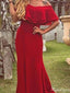 Formal Off-shoulder Mermaid Long Prom Dress Ideas, Evening Party Dresses,WGP1317