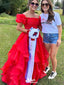 Formal Off-shoulder A-line Long Prom Dress Ideas, Evening Party Dresses,WGP1319