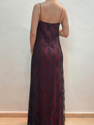 Elegant Red Spaghetti Strap Mermaid Long Prom Dress Ideas, Evening Party Dresses,WGP1664