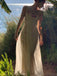 Elegant White Spaghetti Strap Mermaid Long Prom Dress Ideas, Evening Party Dresses,WGP1836