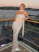 Sparkly Silver Sweetheart Mermaid Long Prom Dress Ideas, Evening Party Dresses,WGP1953