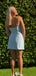Elegant Strapless Unique Sheath Short Mini Homecoming Dress,EPT355