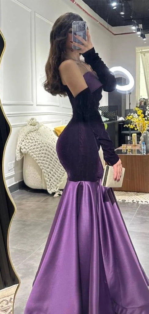 Unique Sweetheart Mermaid Long Prom Dress Ideas, Evening Party Dresses,WGP1872