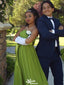 Casual Strapless A-line Long Prom Dress Ideas, Evening Party Dresses,WGP1487