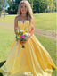 Gorgeous Strapless Sweetheart A-line Long Prom Dress Ideas, Evening Party Dresses,WGP1157