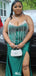 Gorgeous Strapless V-neck Mermaid Long Prom Dress Ideas, Evening Party Dresses,WGP1616