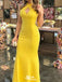 Gorgeous Halter Mermaid Long Prom Dress Ideas, Evening Party Dresses,WGP1691