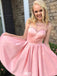 Elegant Sweetheart Bateau A-line Short Mini Homecoming Dress,EPT332