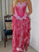 Unique Strapless A-line Long Prom Dress Ideas, Evening Party Dresses,WGP1706