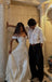 Elegant White Off-Shoulder A-Line Long Prom Dress Ideas, Evening Party Dresses,WGP1796