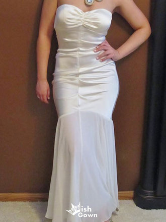 Sexy Strapless Mermaid Long Prom Dress Ideas, Evening Party Dresses,WGP1769