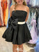Elegant Strapless A-line Short Mini Homecoming Dress,EPT613