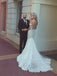 Sexy Mermaid Sweetheart Off Shoulder Sleeveless With Trailing Applique Popular Bridal Long Wedding Dresses, WDH130