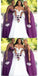 Sexy Purple A-Line Spaghetti Straps Sleeveless Popular Cheap Maxi Long Wedding Guest Bridesmaid Dresses,WGM304