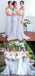 Elegant Mermaid Off Shoulder V Neck Sleeveless Applique Popular Cheap Maxi Long Wedding Guest Bridesmaid Dresses,WGM316