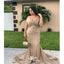 Sexy Mermaid Maxi Long V-neck Wedding Guest Bridesmaid Dresses,WGM183