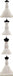 Popular Sweetheart Lace Up Mermaid White Lace Chiffon Wedding Dresses, WD0178