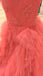 Two Pieces Open Back Applique Mermaid Long Prom Dresses, WG587