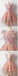 Cap Sleeves Junior Pretty Applique Short Homecoming Dresses, WG805 - Wish Gown