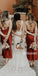 Sexy Dark Red Spaghetti Srap Long Bridesmaid Dresses YPS121