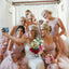 Pretty Cheap Knee-Length Lovely Short Bridesmaid Dresses, WG102